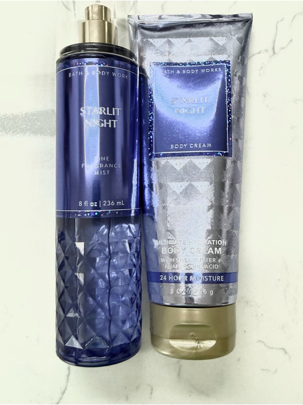 Bath & Body Works Starlit Night Mist & Body Cream - NEW